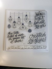 CTMH Stamp Set S2111. Created To Shine Stamp Of The Month. New