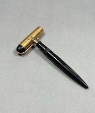 VINTAGE 1940s EVERSHARP SKYLINE FOUNTAIN PEN ~ GOLD DOME & CAP ~ SMOOTH WRITER