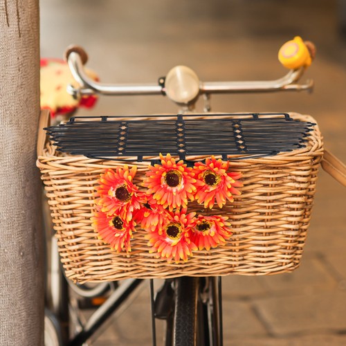 Bicycle Basket Cover Bike Liner Rainproof Protector Child Cycling Front Lid - Bild 9 von 12