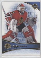 2022 Upper Deck Ultimate Collection Legends Blue 89/99 Ed Belfour #77 HOF 0z55