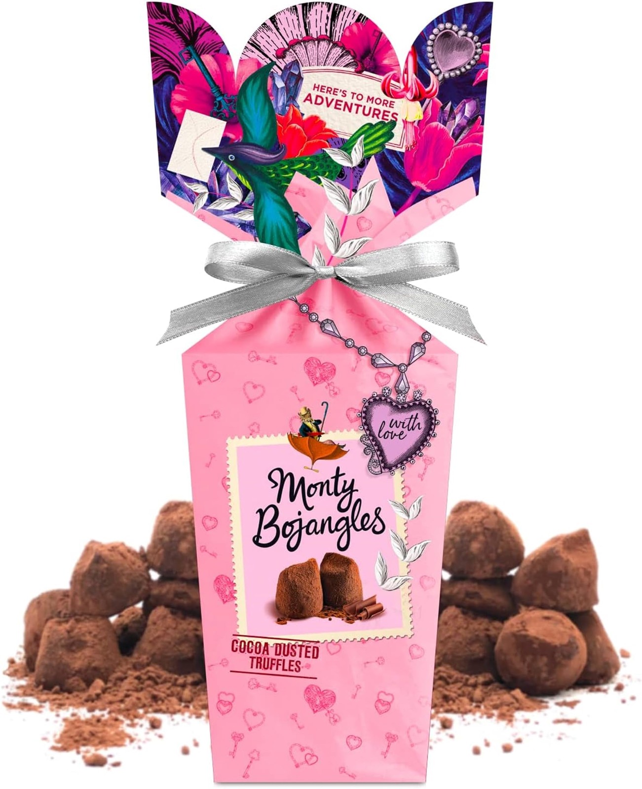 Monty Bojangles ‘With Love’ Cocoa Dusted Chocolatey Truffles Gift Box