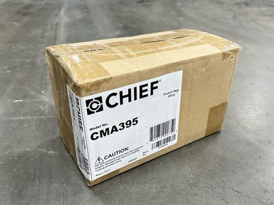 Chief CMA395 Angled Ceiling Plate w 1.5'' NPT Fitting - Black