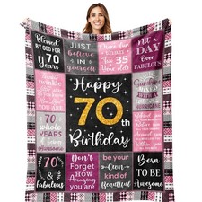 70th Birthday Gifts for Women, Gifts for 70 Year Old Woman, 70th Birthday Gif...