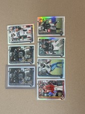 Topps Chrome 2025 NFL SILVER REFRACTOR LOT 7 Card MILTON BUTKER TUCKER more