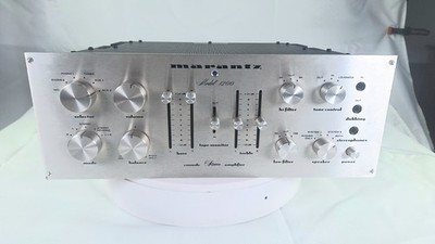 Working Marantz Model 1200 Stereo Amp, Read Discription And Watch Demo Video.
