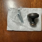 Amerock BP36765 Winsome 1-1/4 Inch Mushroom Cabinet Knob - Bronze — photo 1
