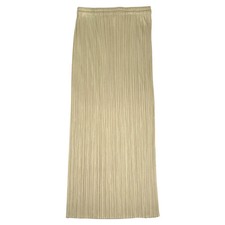 Clearance Of Stock Pleats Please Pleated Long Skirt Issey Miyake Calf Length Bot