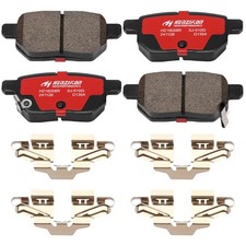 Rear Ceramic Brake Pads W Hardware For Toyota Corolla Matrix Yaris Pontiac Vibe Rear Ceramic Brake Pads W Hardware For Toyota Corolla Matrix Yaris Pontiac Vibe