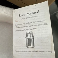 ANNQUAN Automatic Pop Up Countertop Outlet 15W Wireless + 4 AC,2 USB-C,1 USB-A