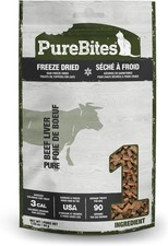 PureBites Freeze Dried Beef Liver for Cat Treats - 1.55oz