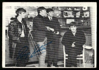 1964 Topps The Beatles #32 Starr / Lennon / McCartney / Harrison