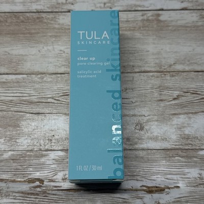 TULA Skin Care Clear Up - Pore Clearing Gel, Facial Serum, Salicylic and Azel...