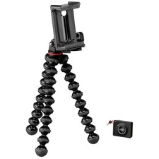Joby GripTight Smartphone/Action Camera Flexible Tripod Stand Kit, Black/Charcoa