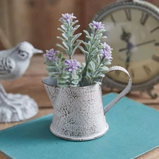 Sadie Miniature Pitcher by Colonial Tin Works, 4", Garden Plant Decor