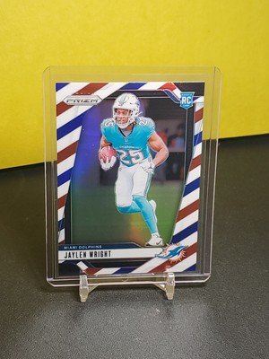 2024 Panini Prizm - Jaylen Wright #348 Red White & Blue Prizm (RC)