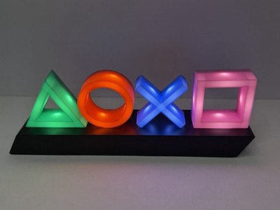 Paladone PlayStation Symbols Icons Light Game Room Décor P145