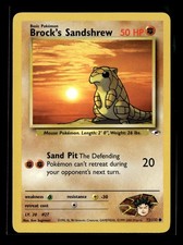 Pokemon Brock's Sandshrew (72) #072/132 Gym Heroes on eBay