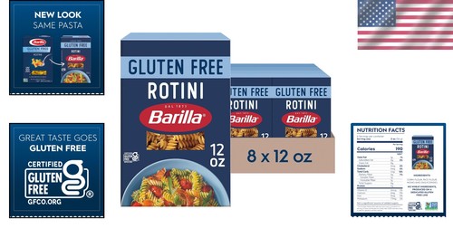Healthy Gluten Free Rotini Pasta (12oz, 8-Pack) – Delicious & Easy to Cook - Picture 2 of 11