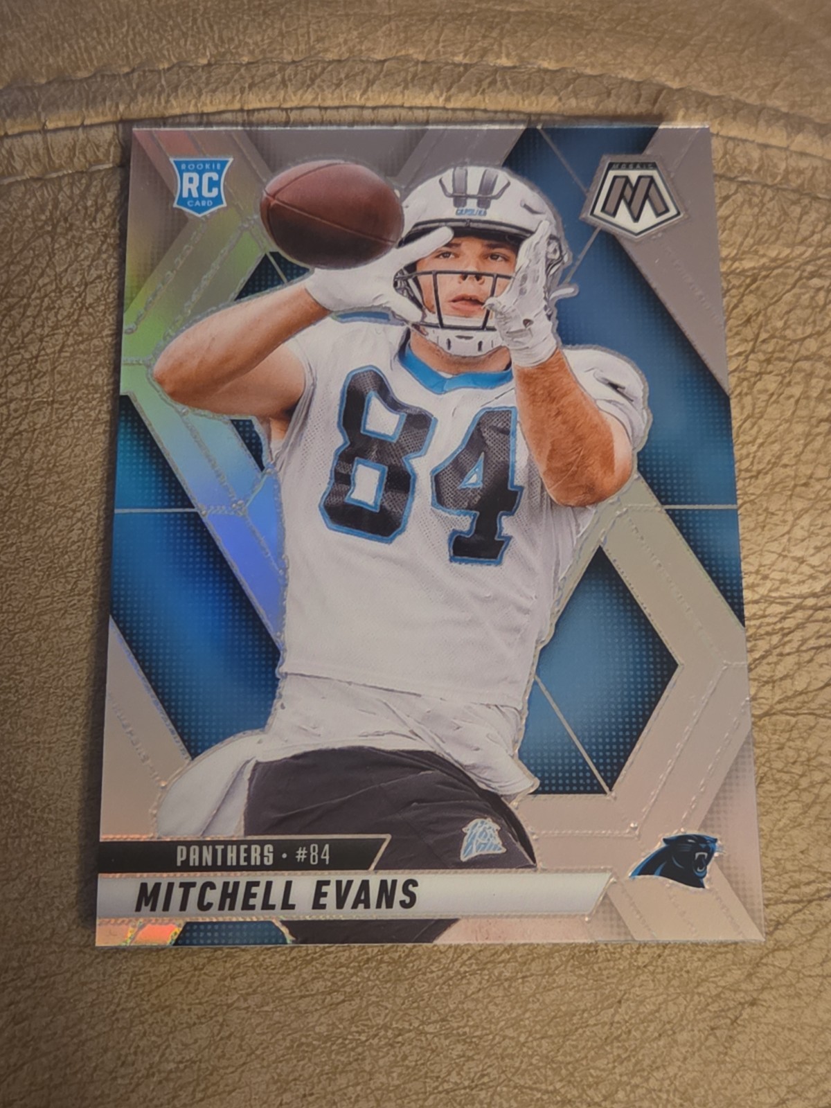 2025 Panini Mosaic - Rookies Mitchell Evans #344 Silver Prizm (RC)