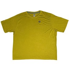 REI Mens XXL Green Performance Hiking Trail Athletic Shirt Made In USA