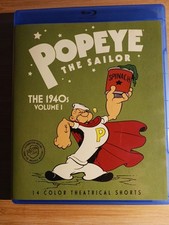 Popeye the Sailor: the 1940s: Volume 1 Blu-ray, 1940 Remastered. Color
