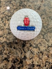 LOGO GOLF BALL-ORIGINAL MID 2000 S F J CASK CREAM