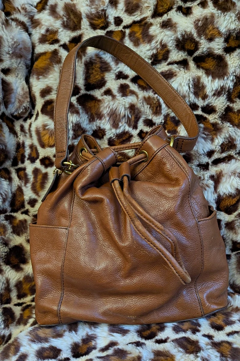 00s【FOSSIL】Bucket Bag/shoulder/巾着/シボ/Y2K Fossil Bucket & Drawstring Bags for Women for sale | eBay