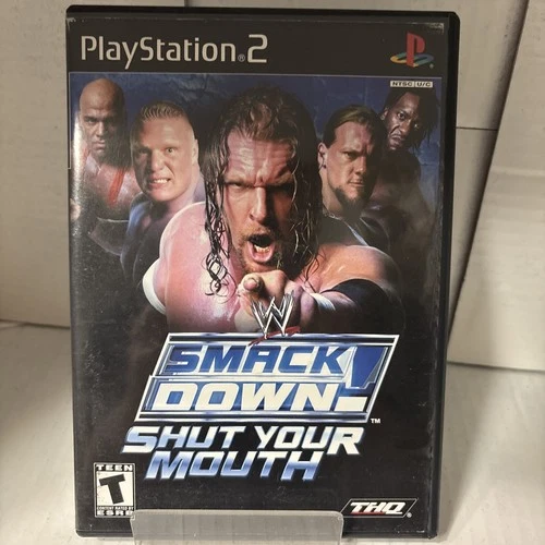 WWE SmackDown Shut Your Mouth (Sony PlayStation 2, 2002) TESTED/WORKING