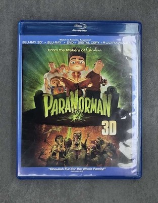 ParaNorman (Blu-ray 3D + Blu-ray + DVD + Digital Copy + UltraViolet) DVDs