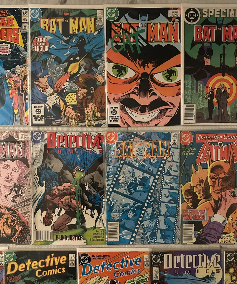 Lote Batman DC Detective Comics años 80 1980-1989 en muy buen estado+ (17) Foto 3 de 4