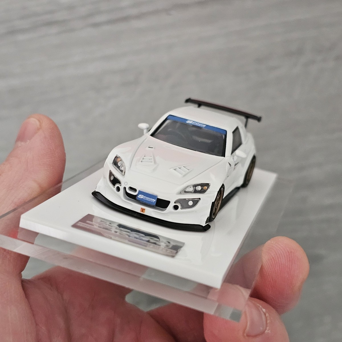 One Model 1/64 Spoon S2000 White | eBay