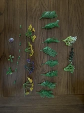 1970’s Barbie Dream House Parts - Plant 25-piece Lot Including Pegs