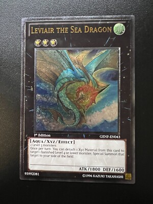 Yu-Gi-Oh! - Leviair The Sea Dragon (GENF-EN043) - Generation Force