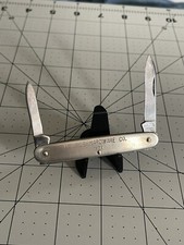 Vintage Camillus Monroe Hardware Co. Stainless Pocket Knife Made In USA - 1977