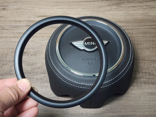 USA STOCK MATT BLACK Steering Wheel CENTRE RING for MINI F54 F55 F56 F57 F60
