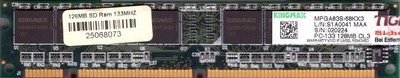 KINGMAX MPGA83S-68KX3 PC133 128MB SDRAM 133MHz CL3 Arbeitsspeicher SD RAM* r1045