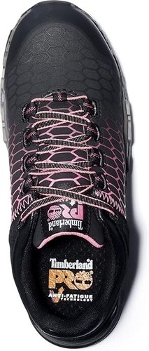 Timberland Pro Women's Powertrain Sport Safety Steel Toe Black/Pink TB0A1L5Q - Picture 4 of 5