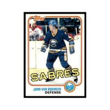 1981 Topps John Van Boxmeer Hockey Cards #E80