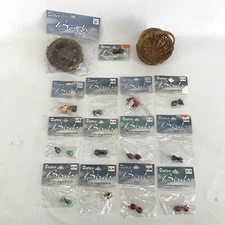 Darice Miniature Assemblage Lot Birds Mini Nest Basket Easter Spring Dollhouse