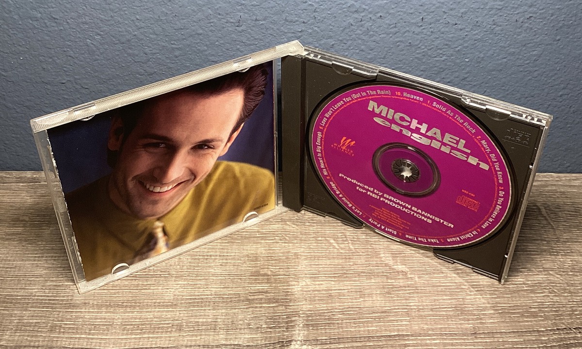MICHAEL ENGLISH s/t self-titled CD RARE Christian hi-tech AOR w