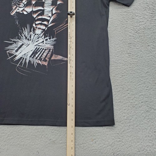 Eight Bells Tee Shirt Mens XL Black Graphic Print Cotton Short Sleeve Crew Neck - Picture 4 of 5