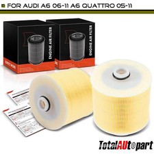 2x Engine Air Filter for Audi A6 2006-2011 A6 Quattro V6 2.8L 3.0L 3.2L V8 4.2L