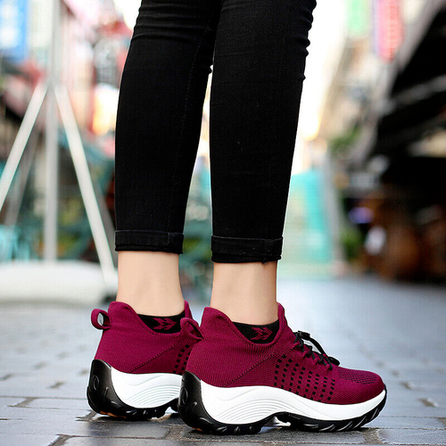 Womens Ortho Stretch Cushion Sneakers Orthopedic Diabetic Comfy Walking Shoes - Picture 7 of 28
