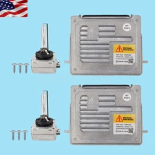 2x Headlight Xenon Ballast Module & Bulb Kit For 2014-2020 Jeep Grand Cherokee