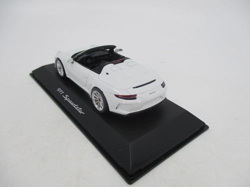 AW485 SPARK MINIMAX 1/43 1:43 PORSCHE 911 SPEEDSTER CABRIOLET REF 0201930K BLANC - Foto 7 di 18