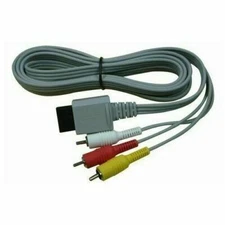 Nintendo Wii Original OEM RVL-009 AV Cable Cords Composite Audio Video