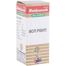 Baidyanath Moti Pishti (1g) Ayurvedic Bhasma Herbal Wellness