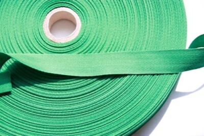 RUBAN Sergé TOILE IMPRIMÉE 100% COTON ** 16 Mm ** Mignons Boutons Varies Vendu Au Metre