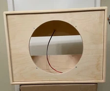 Rawcabs rear load 1x15 open back pine extention cabinet