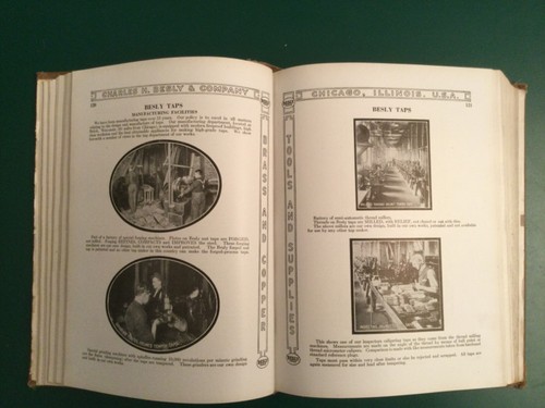 1919 Besly Chicago Catalog #19 Steel Taps Die RR Supplies Machinist Tools - Picture 11 of 24